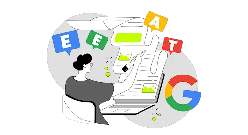Googles EEAT-Kriterien für hilfreiche Inhalte solllten bei der Inhaltserstellung beachtet werden