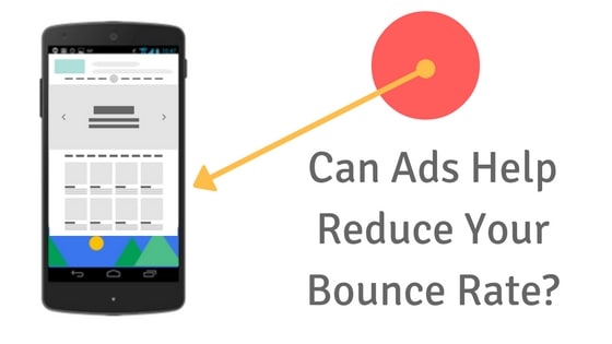 can ads reduce bounce rate