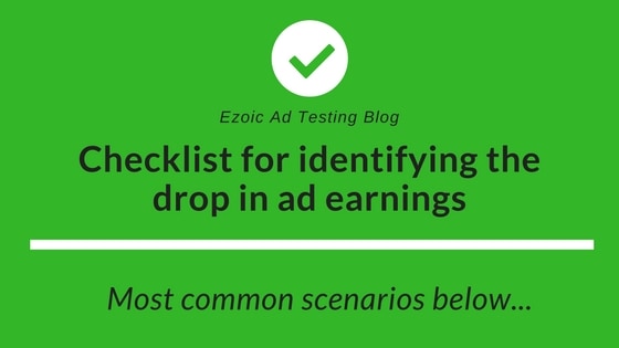 why is ad earnings dropping - adsense