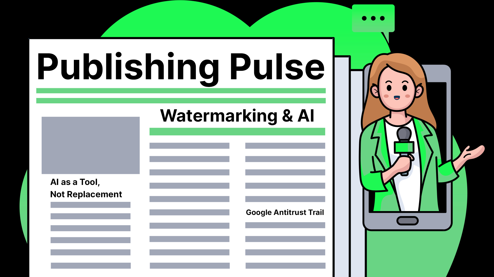 Publishing Pulse: Watermarks for Gen AI, Google Antitrust Trial, Unveiling AI Limits